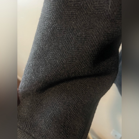 Jachs New York Men's Grey Sherpa Lined Wool Blend Shirt Jacket 
Size L - Picture 6 of 16